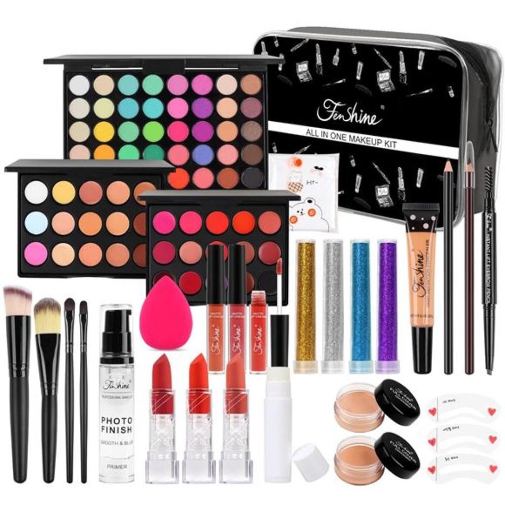 All In One Makeup Kit for Women, Full Makeup Gift Set for Beginners